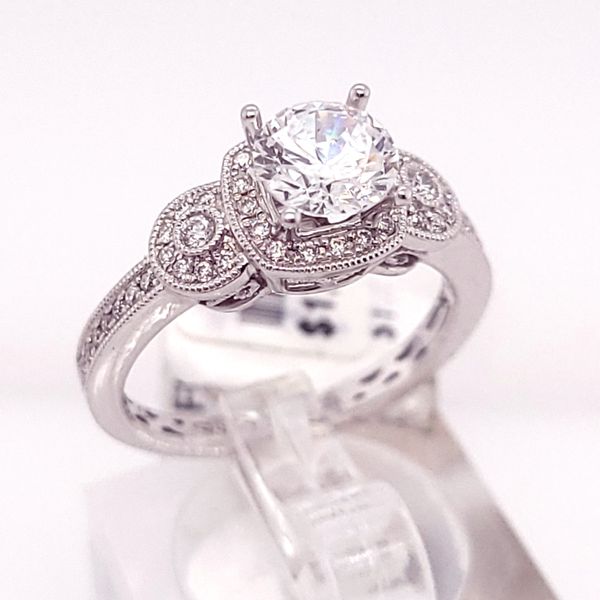 Diamond Engagement Ring Dolabany Jewelers Westwood, MA
