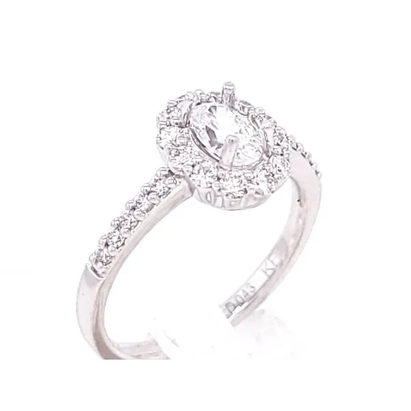 Diamond Engagement Ring Dolabany Jewelers Westwood, MA