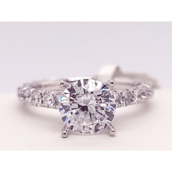 Diamond Engagement Ring Image 2 Dolabany Jewelers Westwood, MA