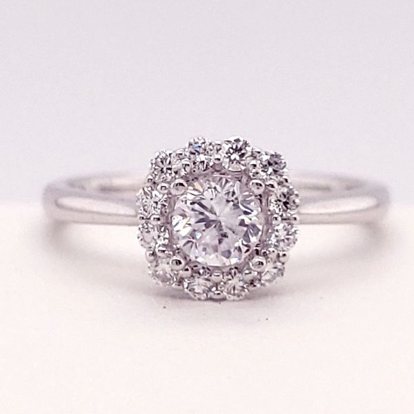 Diamond Engagement Ring Image 2 Dolabany Jewelers Westwood, MA