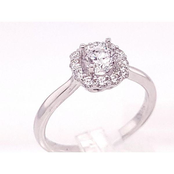 Diamond Engagement Ring Dolabany Jewelers Westwood, MA