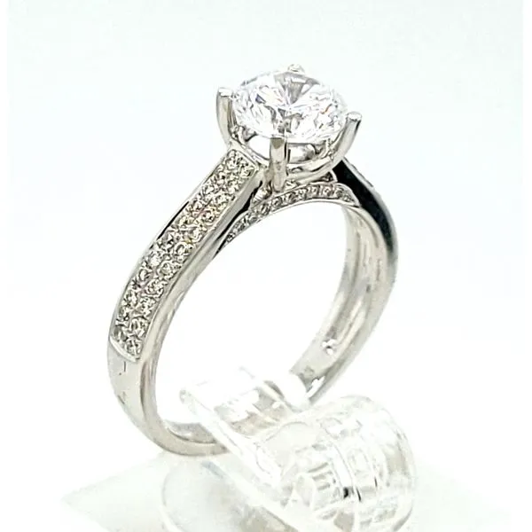 Diamond Engagement Ring Dolabany Jewelers Westwood, MA
