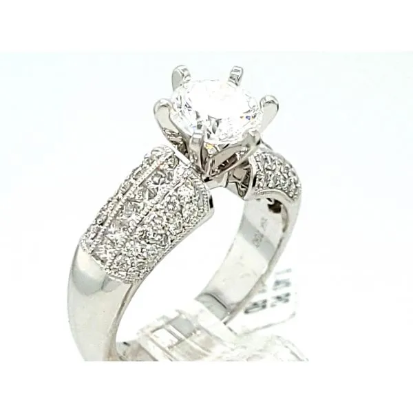 Diamond Engagement Ring Dolabany Jewelers Westwood, MA