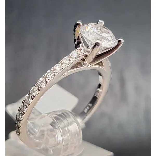 Diamond Engagement Ring Dolabany Jewelers Westwood, MA