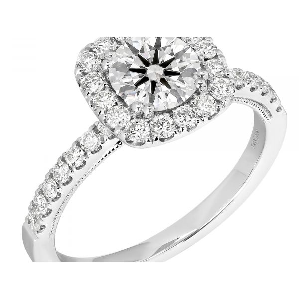 Diamond Engagement Ring Dolabany Jewelers Westwood, MA