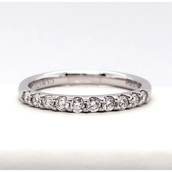 Women's Diamond Wedding Band Image 2 Dolabany Jewelers Westwood, MA