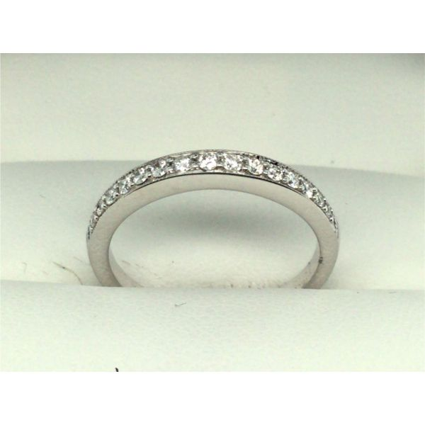 Women's Diamond Wedding Band Image 2 Dolabany Jewelers Westwood, MA