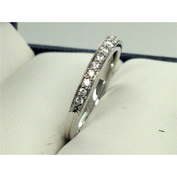 Women's Diamond Wedding Band Image 3 Dolabany Jewelers Westwood, MA