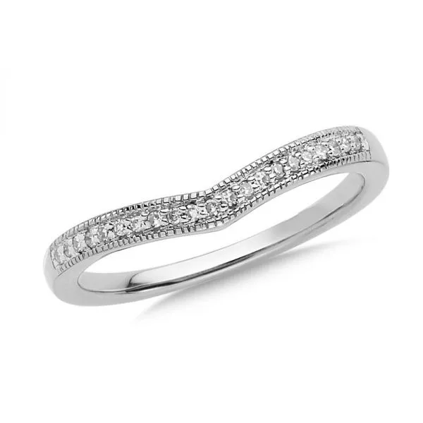 Women's Diamond Wedding Band Image 3 Dolabany Jewelers Westwood, MA