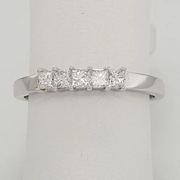 Women's Diamond Wedding Band Image 2 Dolabany Jewelers Westwood, MA