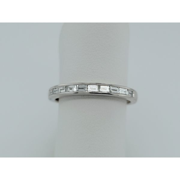 Women's Diamond Wedding Band Image 3 Dolabany Jewelers Westwood, MA