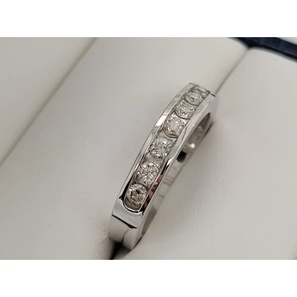 Women's Diamond Wedding Band Image 2 Dolabany Jewelers Westwood, MA