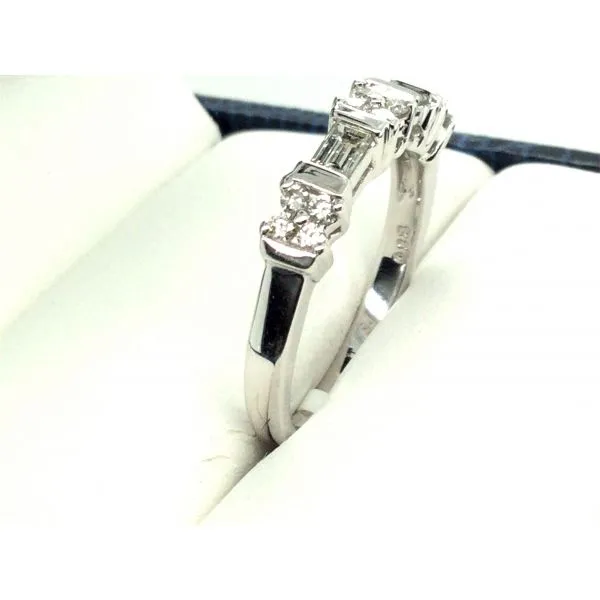 Women's Diamond Wedding Band Image 2 Dolabany Jewelers Westwood, MA