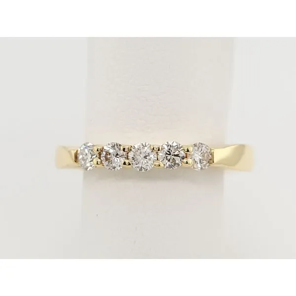 Women's Diamond Wedding Band Image 2 Dolabany Jewelers Westwood, MA