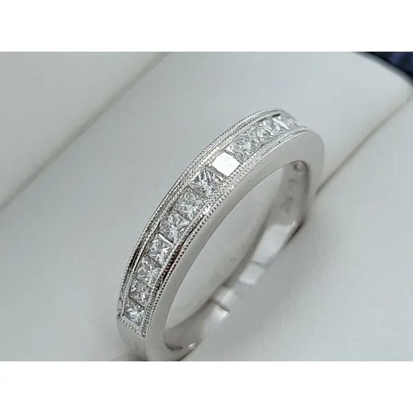 Women's Diamond Wedding Band Image 3 Dolabany Jewelers Westwood, MA