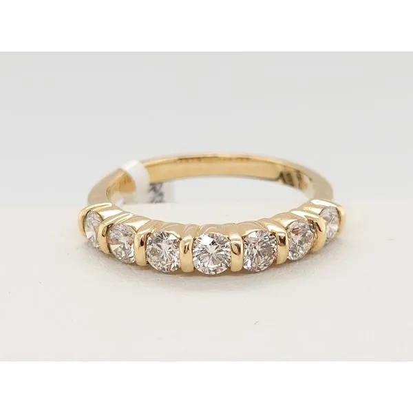 Women's Diamond Wedding Band Image 3 Dolabany Jewelers Westwood, MA