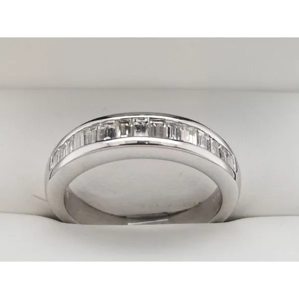 Women's Diamond Wedding Band Image 3 Dolabany Jewelers Westwood, MA