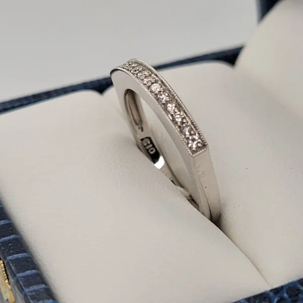 Women's Diamond Wedding Band Image 3 Dolabany Jewelers Westwood, MA