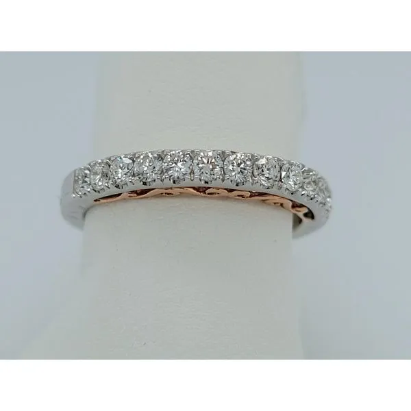 Women's Diamond Wedding Band Image 3 Dolabany Jewelers Westwood, MA