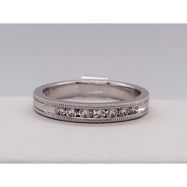 Women's Diamond Wedding Band Image 2 Dolabany Jewelers Westwood, MA