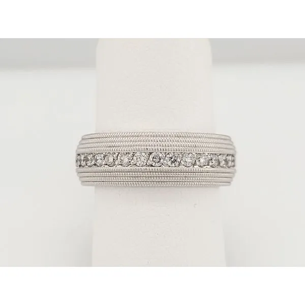 Women's Diamond Wedding Band Dolabany Jewelers Westwood, MA