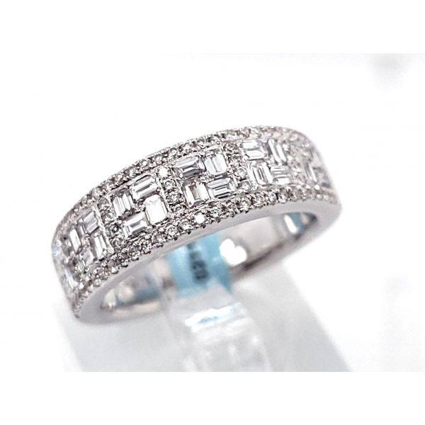 Women's Diamond Wedding Band Dolabany Jewelers Westwood, MA