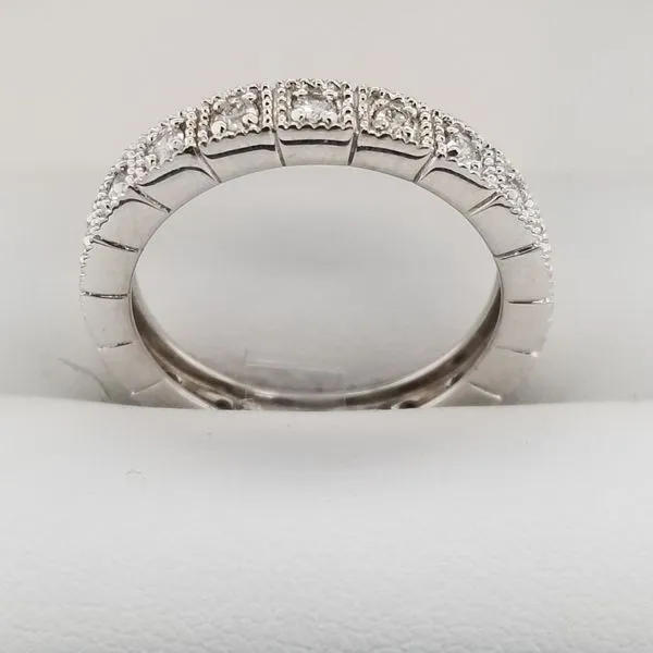 Women's Diamond Wedding Band Dolabany Jewelers Westwood, MA