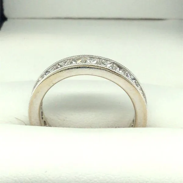 Women's Diamond Wedding Band Image 2 Dolabany Jewelers Westwood, MA