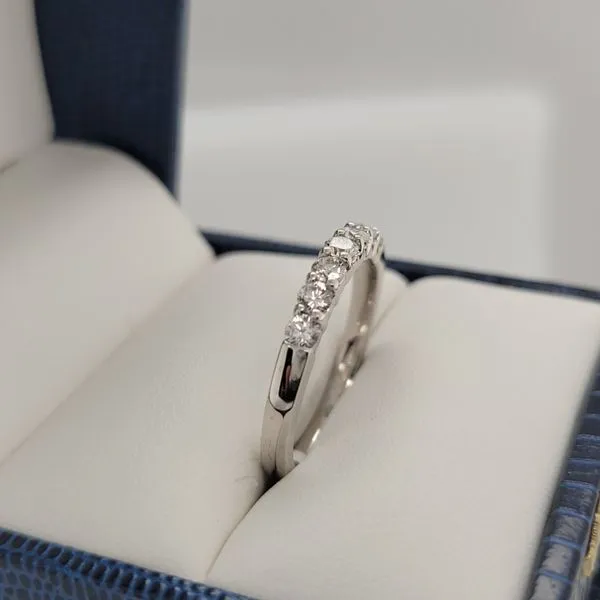 Women's Diamond Wedding Band Image 2 Dolabany Jewelers Westwood, MA