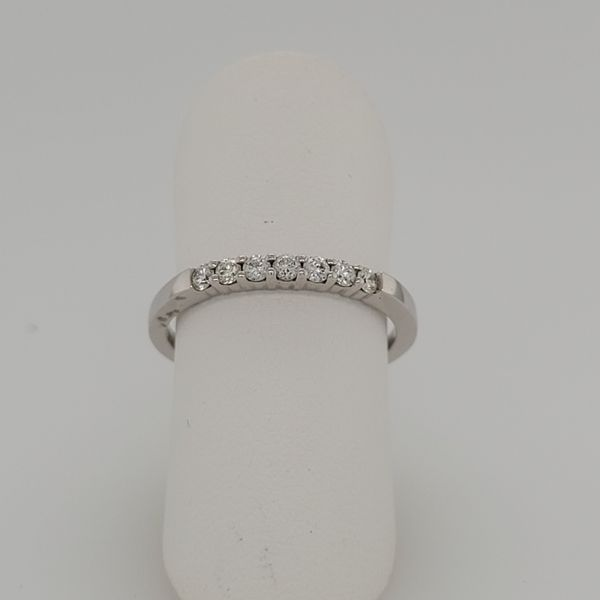 Women's Diamond Wedding Band Image 2 Dolabany Jewelers Westwood, MA