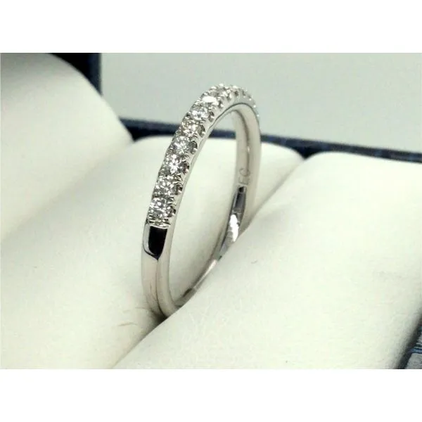 Women's Diamond Wedding Band Image 2 Dolabany Jewelers Westwood, MA