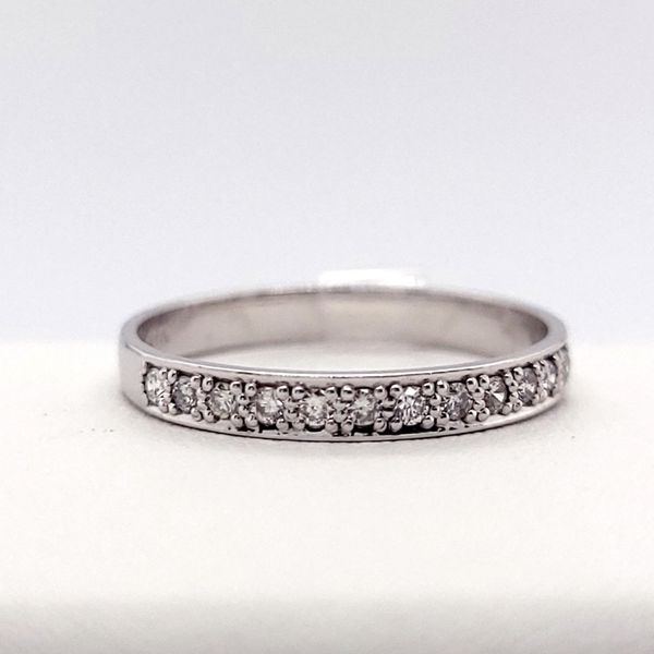 Women's Diamond Wedding Band Image 2 Dolabany Jewelers Westwood, MA