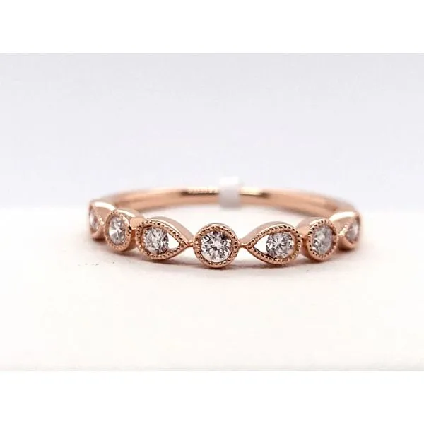 Women's Diamond Wedding Band Image 2 Dolabany Jewelers Westwood, MA