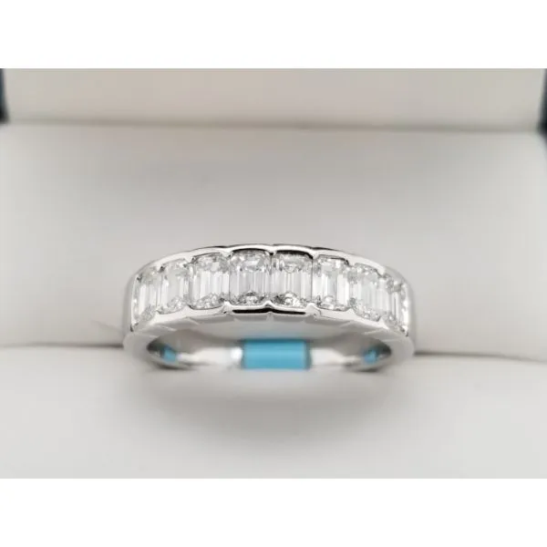 Women's Diamond Wedding Band Image 2 Dolabany Jewelers Westwood, MA
