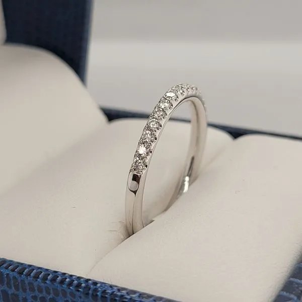 Women's Diamond Wedding Band Image 2 Dolabany Jewelers Westwood, MA