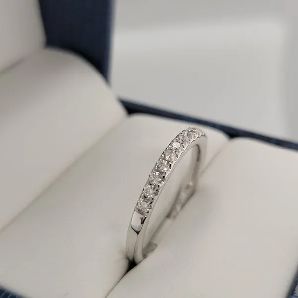 Women's Diamond Wedding Band Image 3 Dolabany Jewelers Westwood, MA