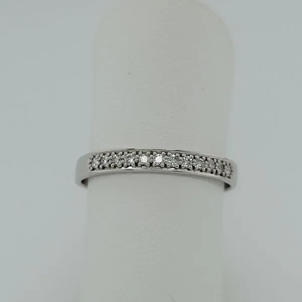 Women's Diamond Wedding Band Image 3 Dolabany Jewelers Westwood, MA
