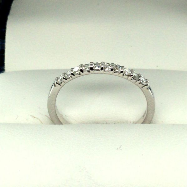 Women's Diamond Wedding Band Image 2 Dolabany Jewelers Westwood, MA