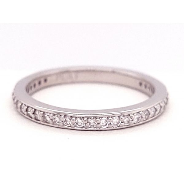 Women's Diamond Wedding Band Image 2 Dolabany Jewelers Westwood, MA