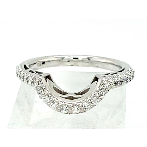 Women's Diamond Wedding Band Image 2 Dolabany Jewelers Westwood, MA