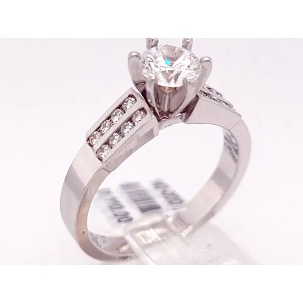 Diamond Semi-Mount Ring Dolabany Jewelers Westwood, MA