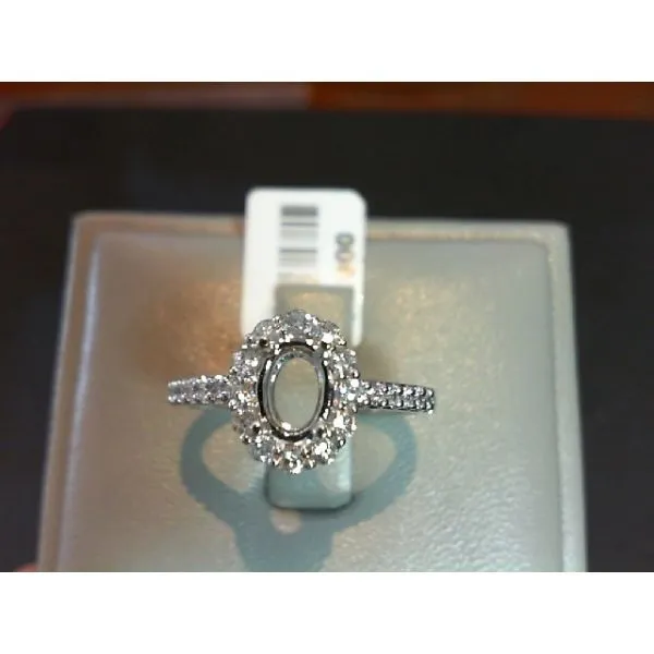 Diamond Semi-Mount Ring Dolabany Jewelers Westwood, MA