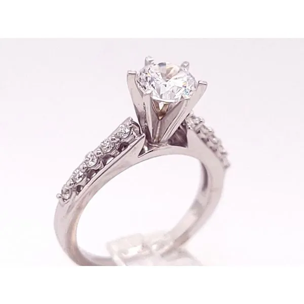 Diamond Semi-Mount Ring Dolabany Jewelers Westwood, MA