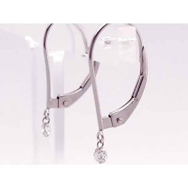 Diamond Earring Image 2 Dolabany Jewelers Westwood, MA