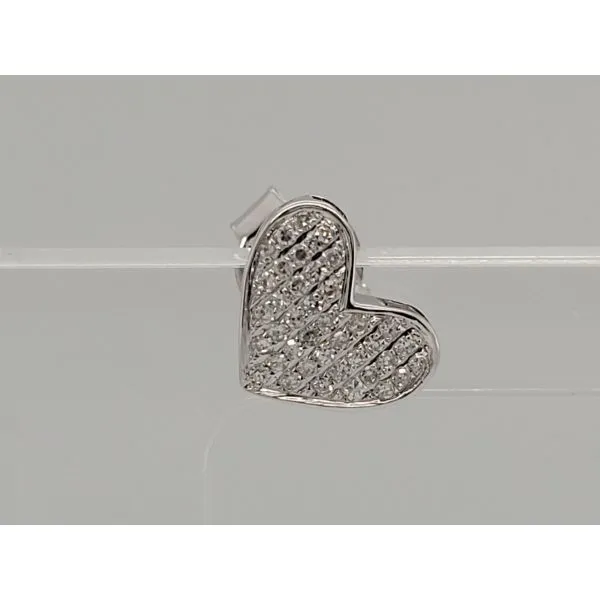 Diamond Earring Image 4 Dolabany Jewelers Westwood, MA