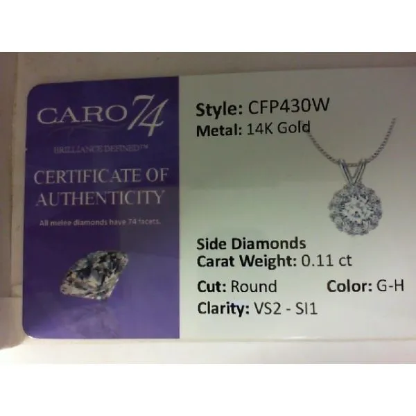 Diamond Pendant Dolabany Jewelers Westwood, MA