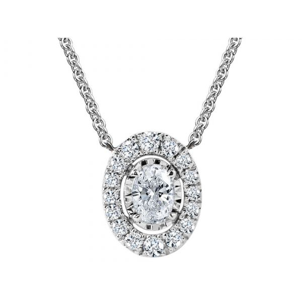 Diamond Pendant Dolabany Jewelers Westwood, MA