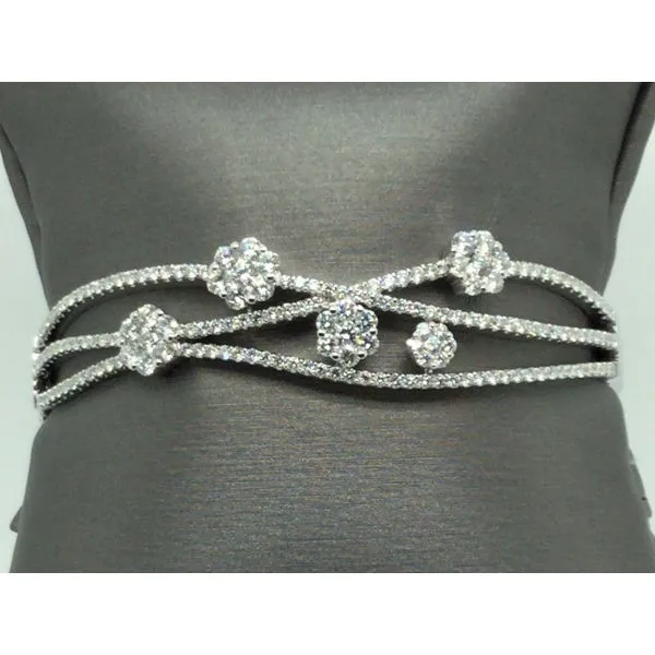 Diamond Bracelet Image 2 Dolabany Jewelers Westwood, MA