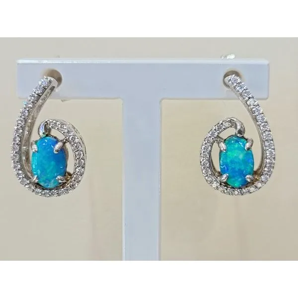 Colored Stone Earrings Dolabany Jewelers Westwood, MA