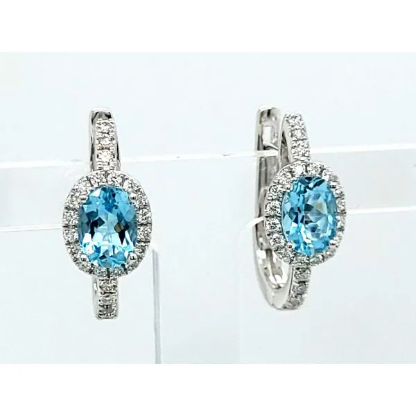 Colored Stone Earrings Dolabany Jewelers Westwood, MA